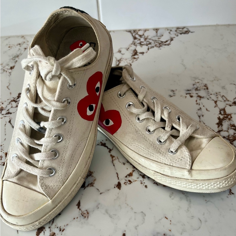 Comme Des Garçons PLAY Converse Sneakers Women’s 8